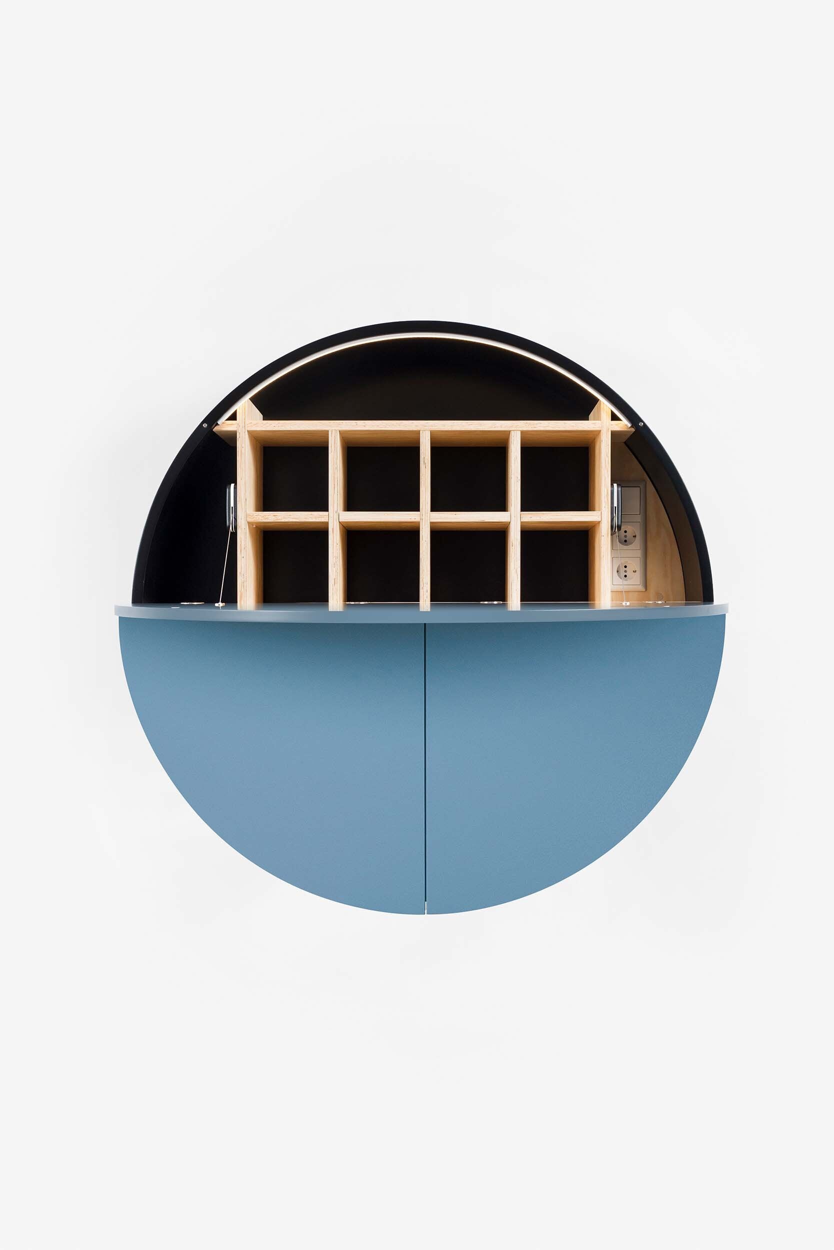 Wall Mounted Desk Multifunctional Pill