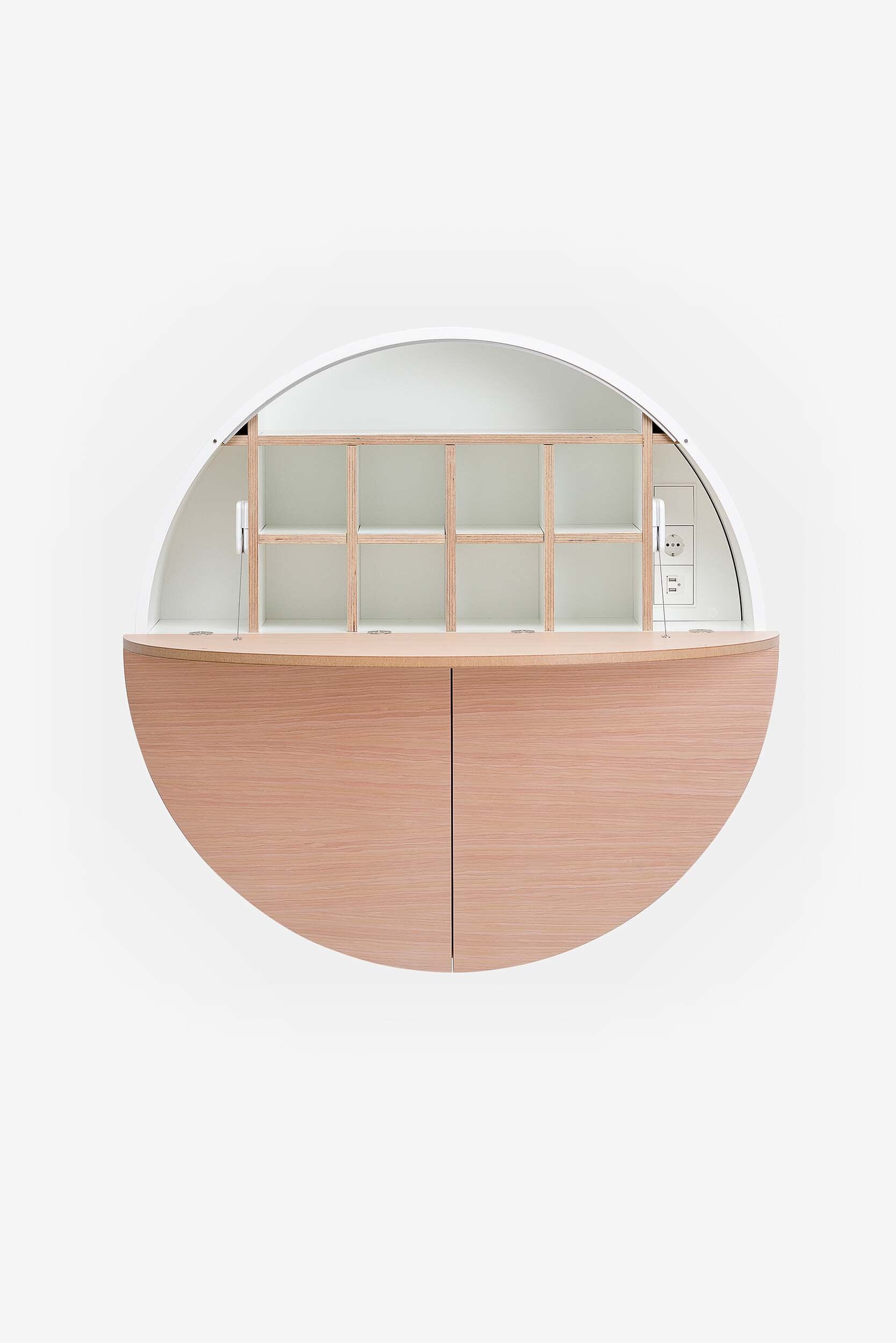 Wall Mounted Desk Multifunctional Pill