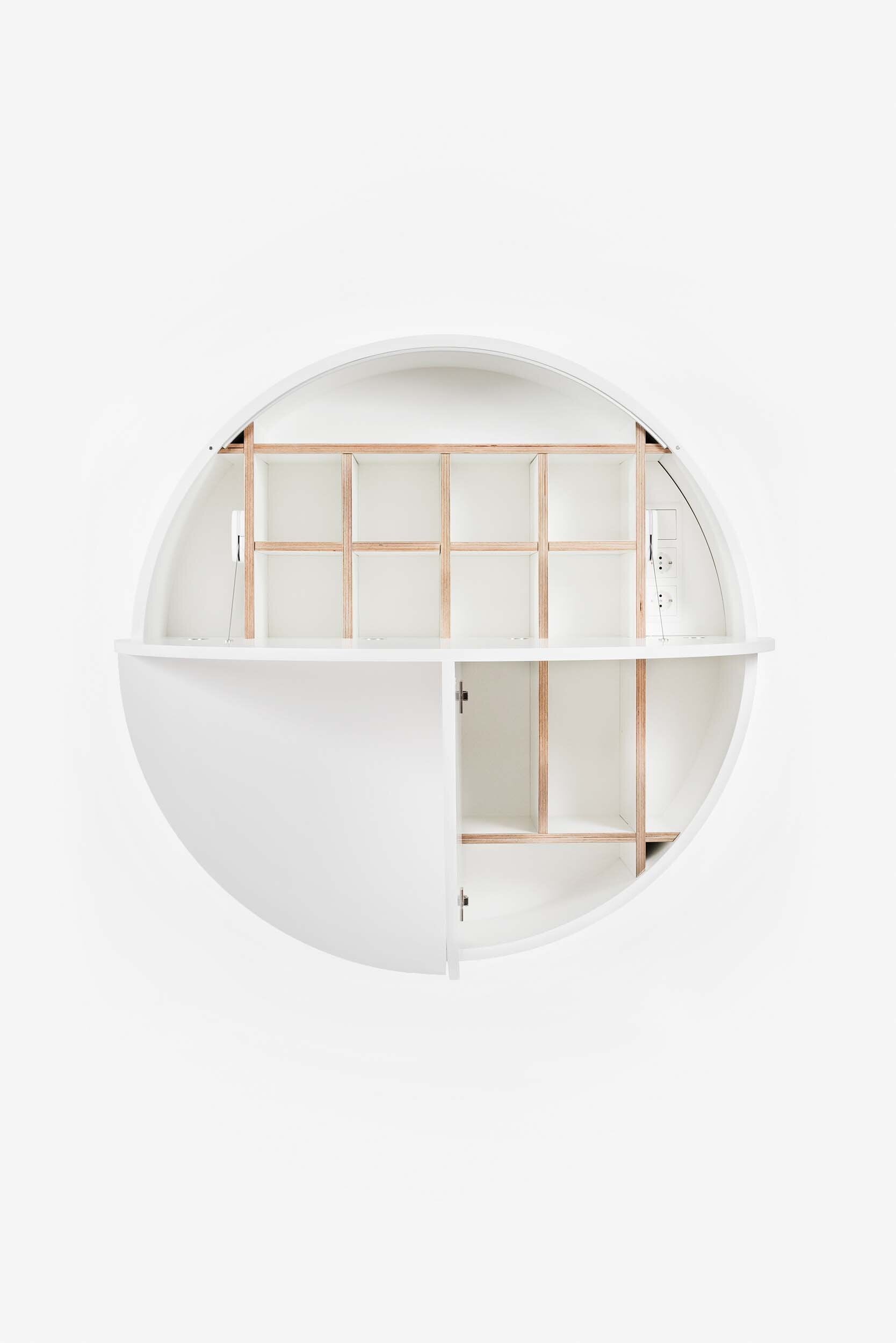 Wall Mounted Desk Multifunctional Pill