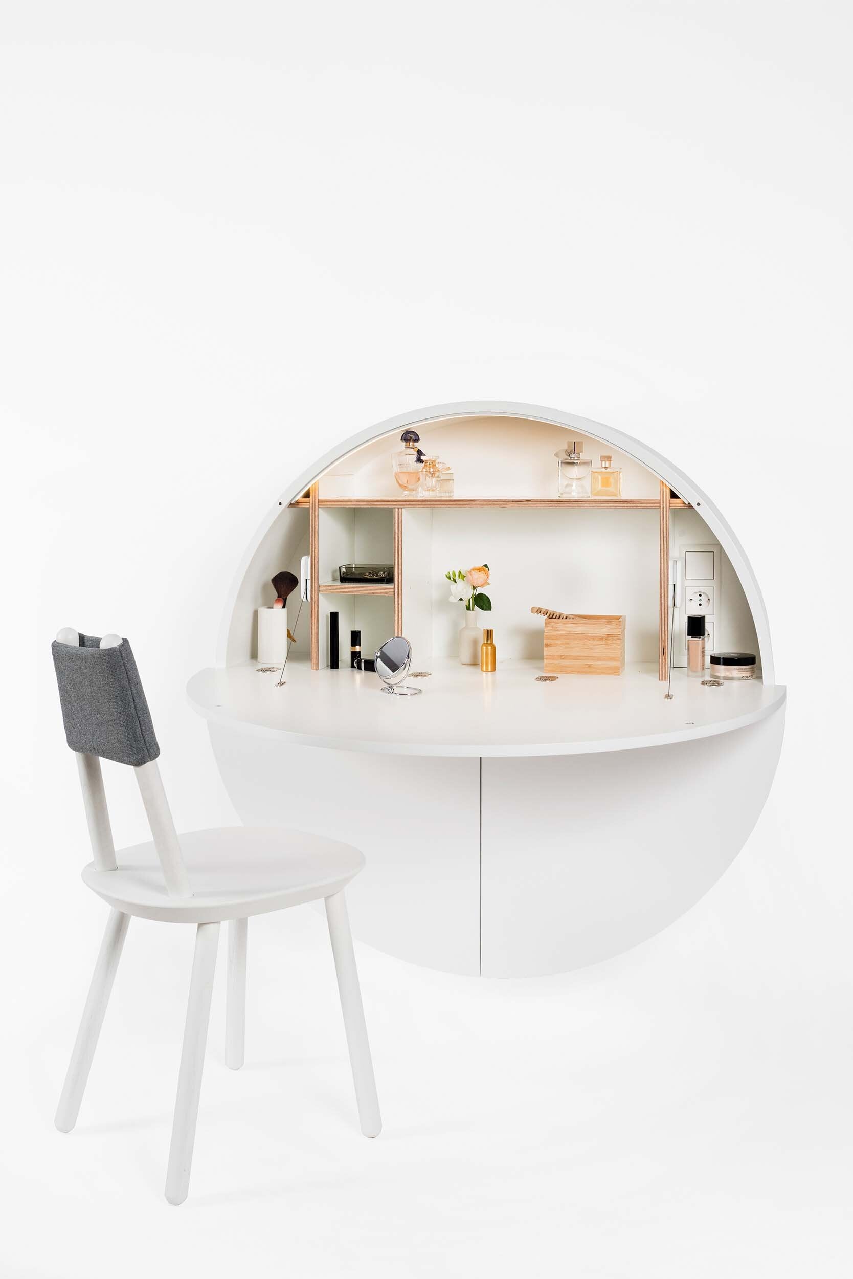 Wall Mounted Desk Multifunctional Pill