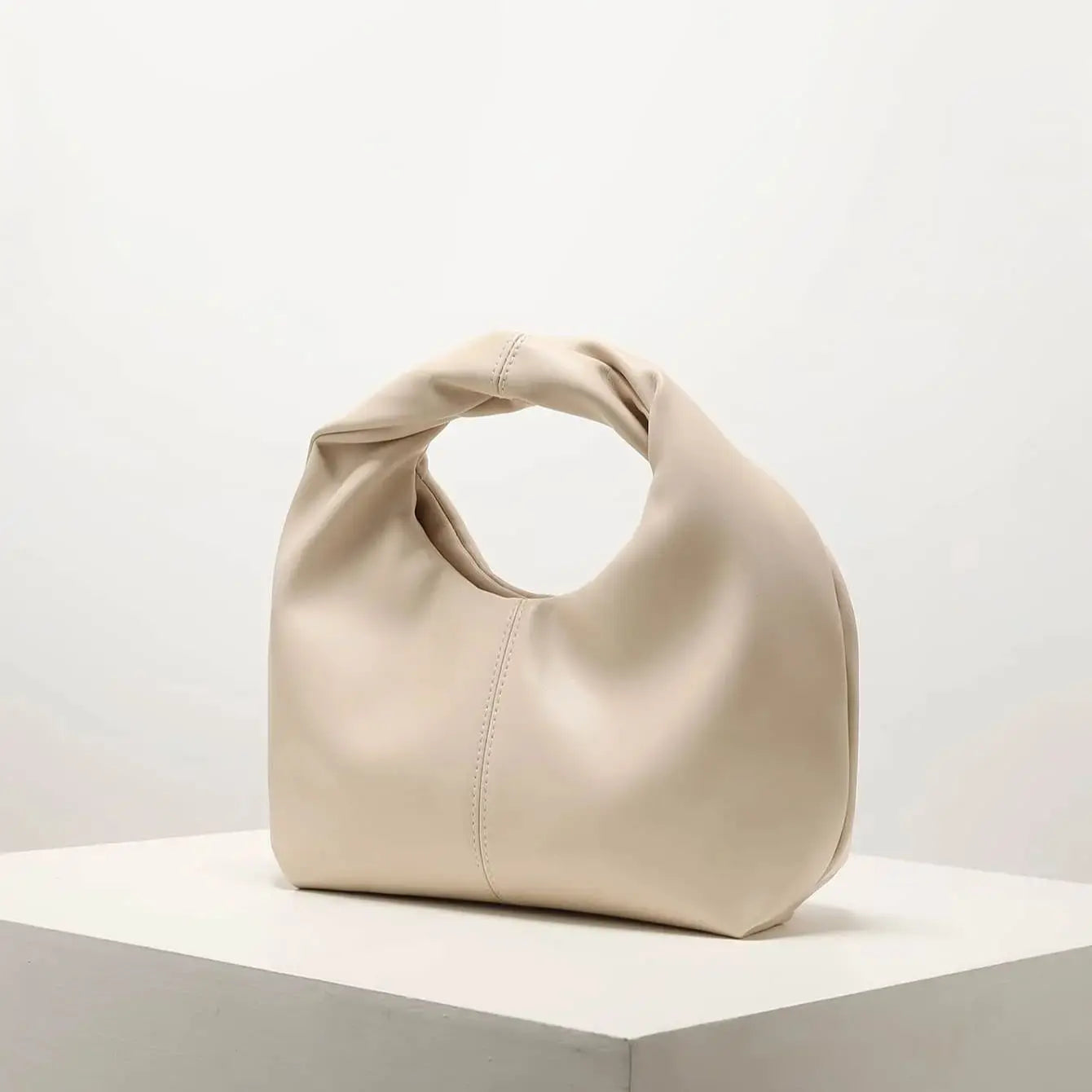 Stylish Twist Square Top Clutch Bag