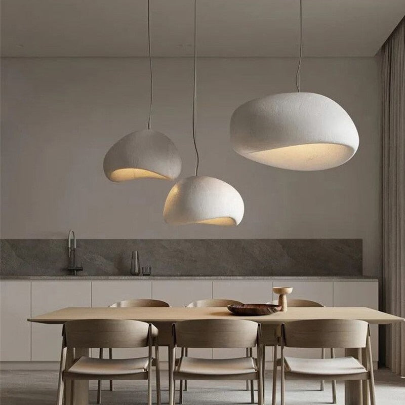 SkandiShop Modern Nordic Wabi-sabi Wind Led Ceiling Chandeliers