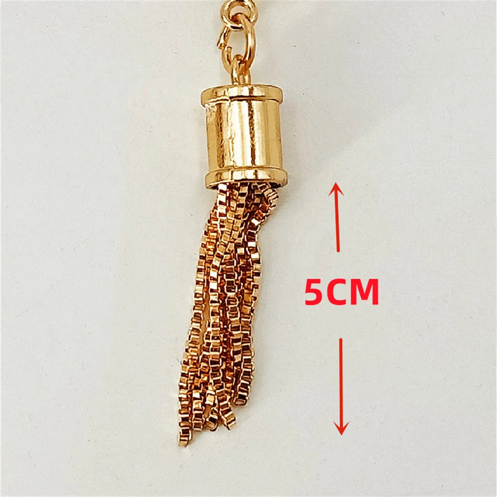 Metal Pendant Tassel Messenger Bag Accessories