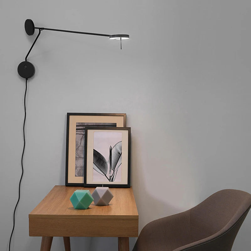 LuminFlex Long Arm LED Wall Lamp