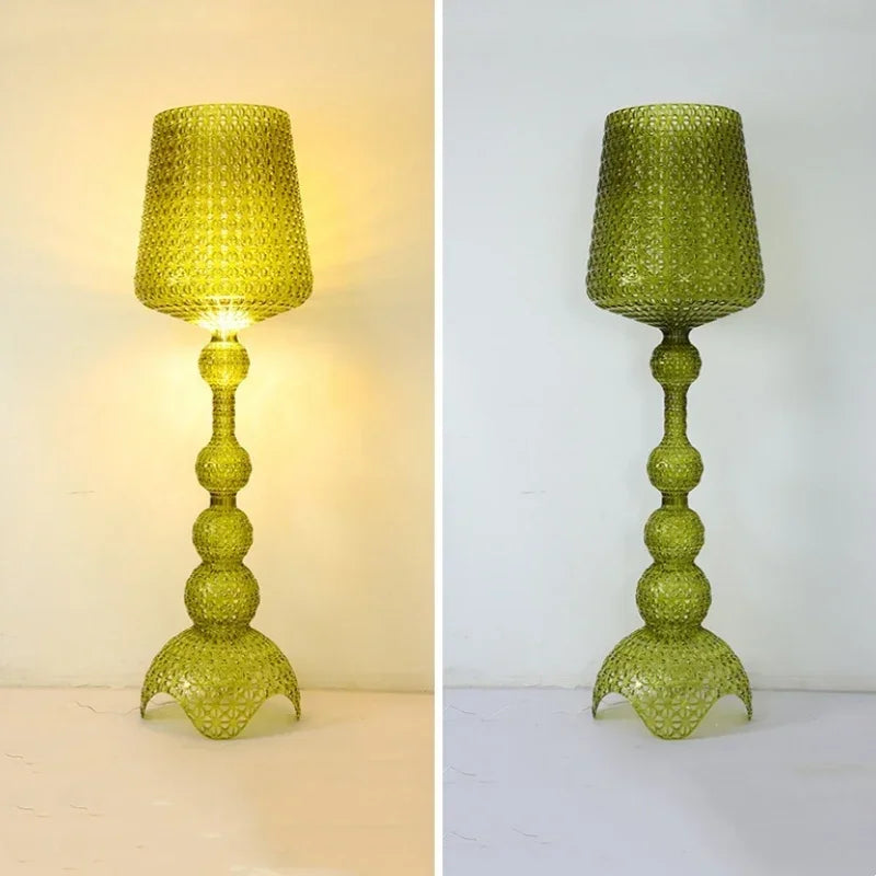 VetroGlow Goblet Floor Lamp – Italian Designer LED Light