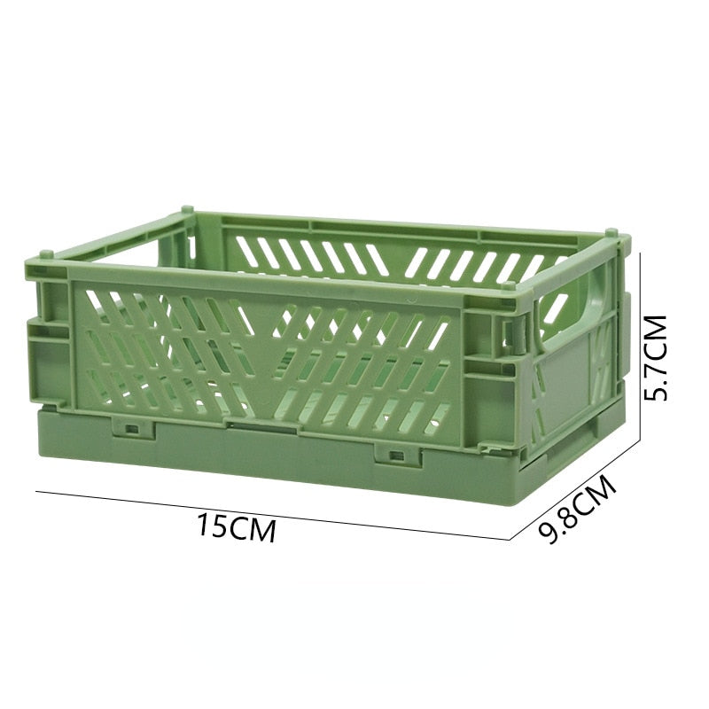 SkandiShop foldable storage crate