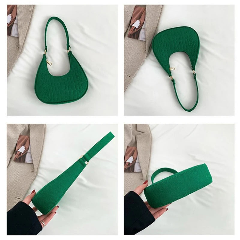 Autumn & Winter Fashion Top-Handle Shoulder Bag