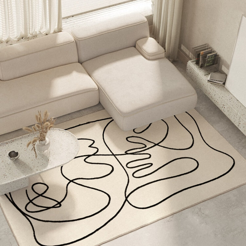 SkandiShip Nordic Style Living Room Decoration Carpet