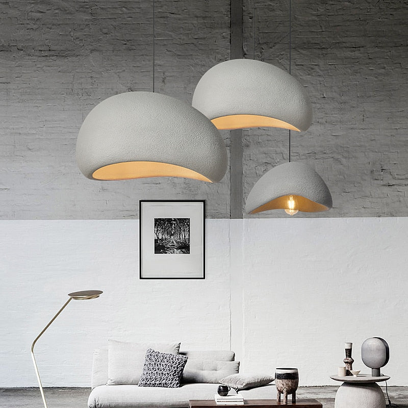 SkandiShop Modern Nordic Wabi-sabi Wind Led Ceiling Chandeliers