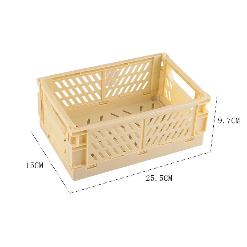 SkandiShop foldable storage crate