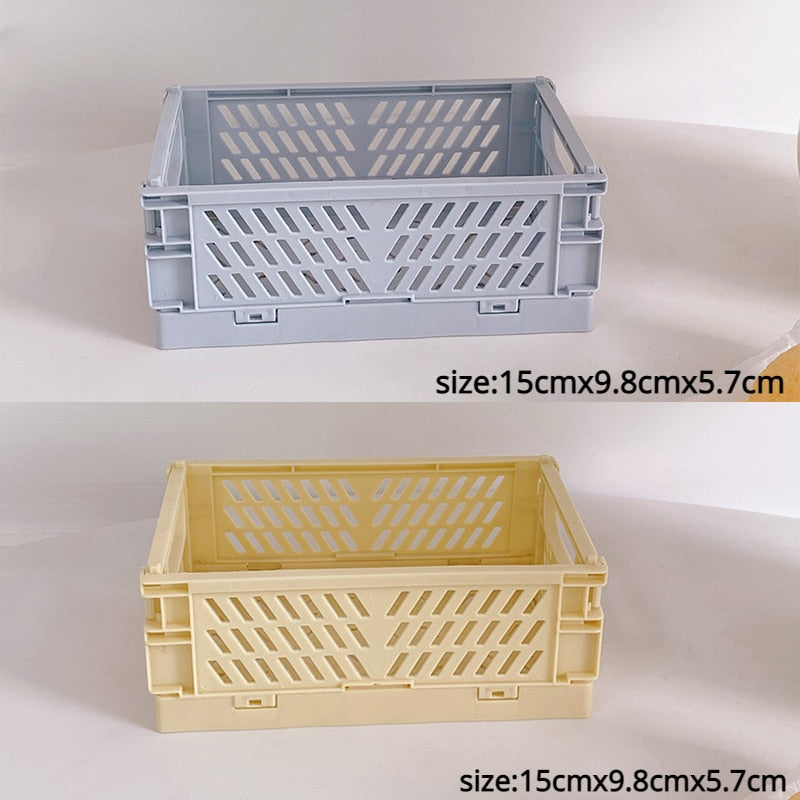 SkandiShop foldable storage crate