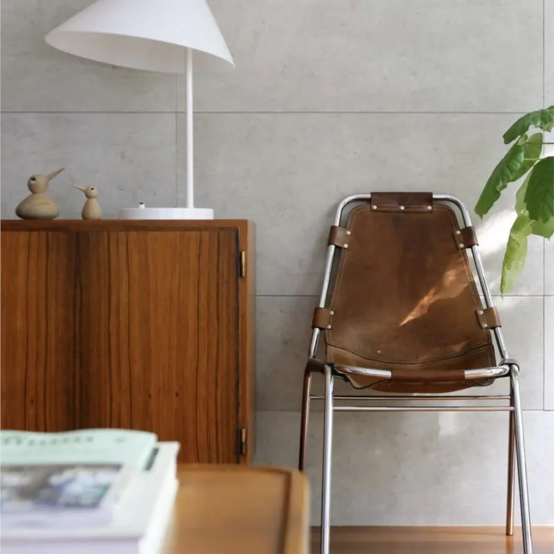  LuxeForge Leather Accent Chair
