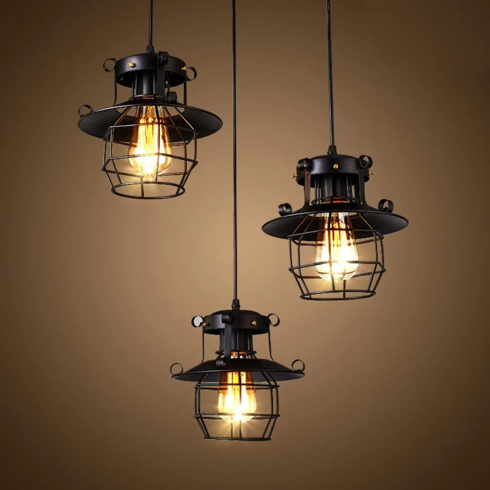 Industrial Retro Nostalgic Chandelier