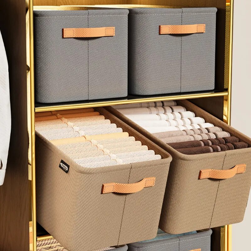 SkandiShop Thicken Clothes Organizer Box