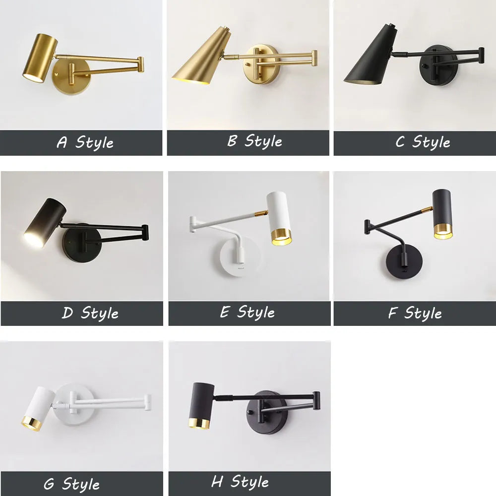 SkandiShop LED Wall Lamps Telescopic