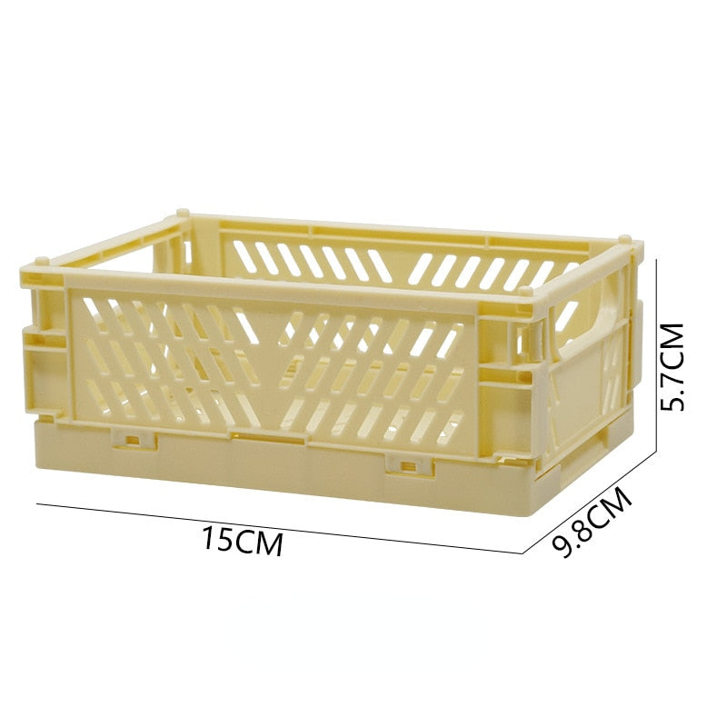 SkandiShop foldable storage crate