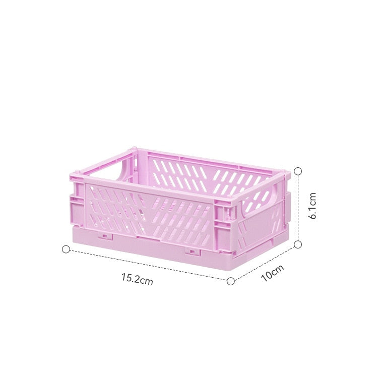 SkandiShop foldable storage crate