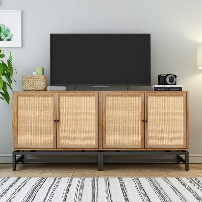 SkandiShop Rattan cabinet