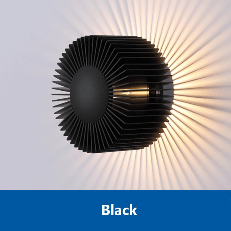 SkandiShop Modern Aluminum Wall Sconce