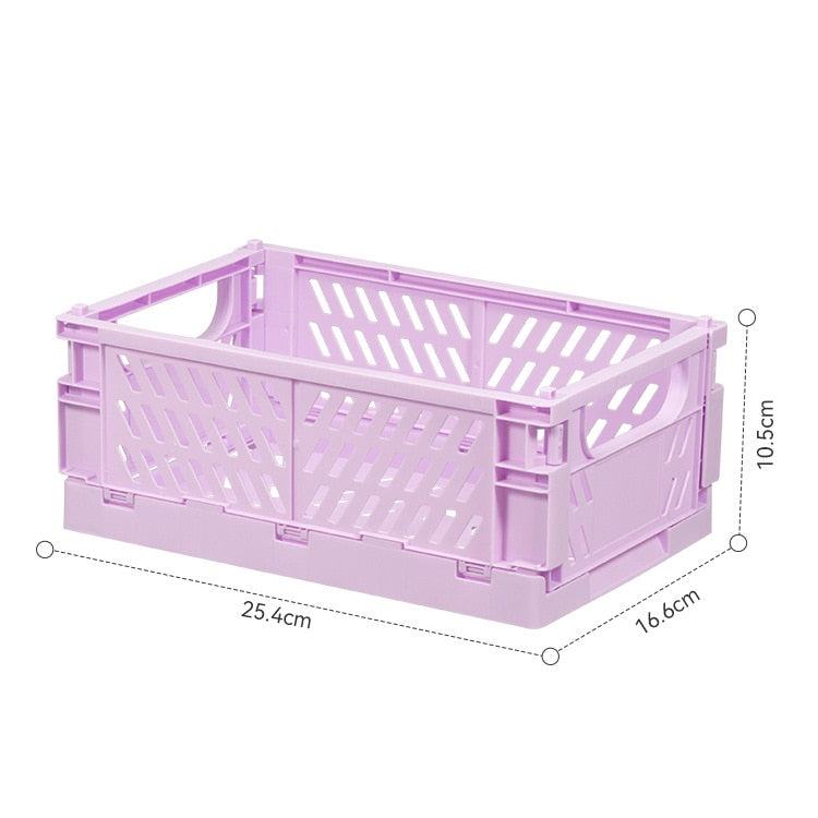 SkandiShop foldable storage crate