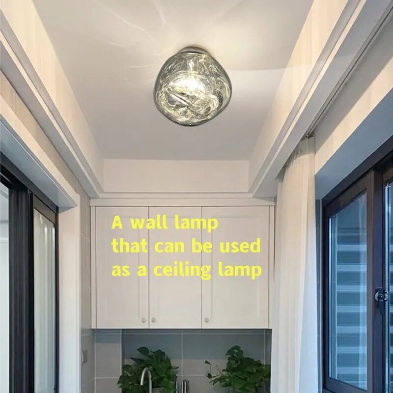 SkandiShop Interior Led Lava Wall Lamp