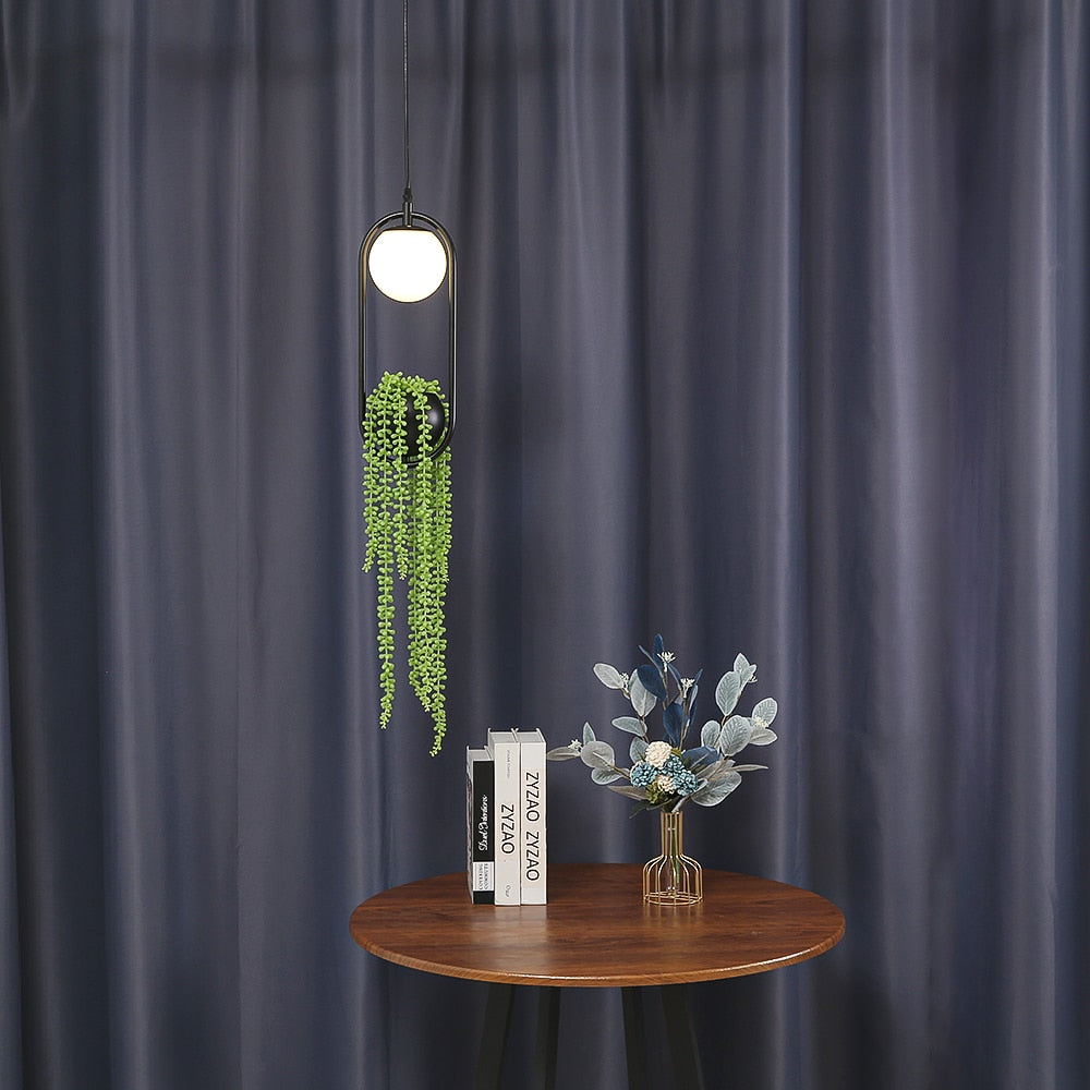 Nordic DIY Led Plant Pendant Light