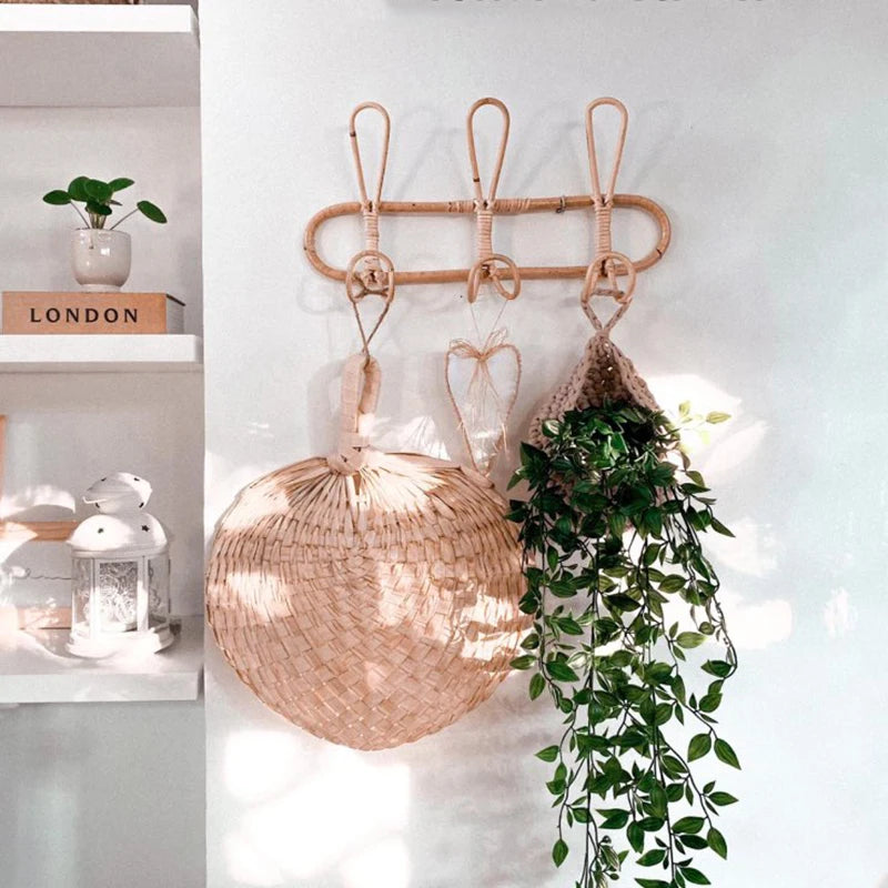 Clothing Hook Rattan