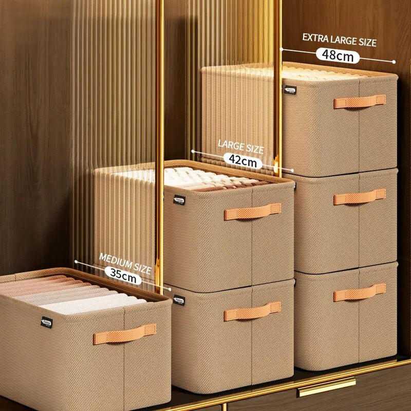 SkandiShop Thicken Clothes Organizer Box
