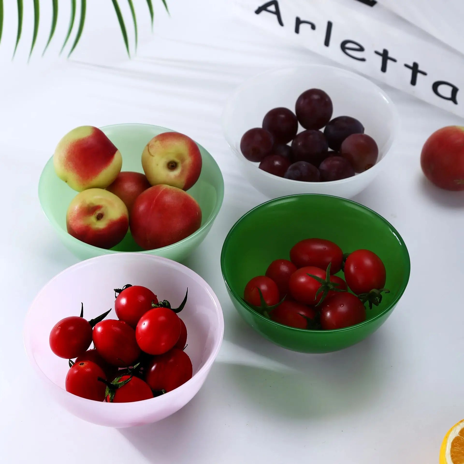 Jade Aura Glass Bowl Set