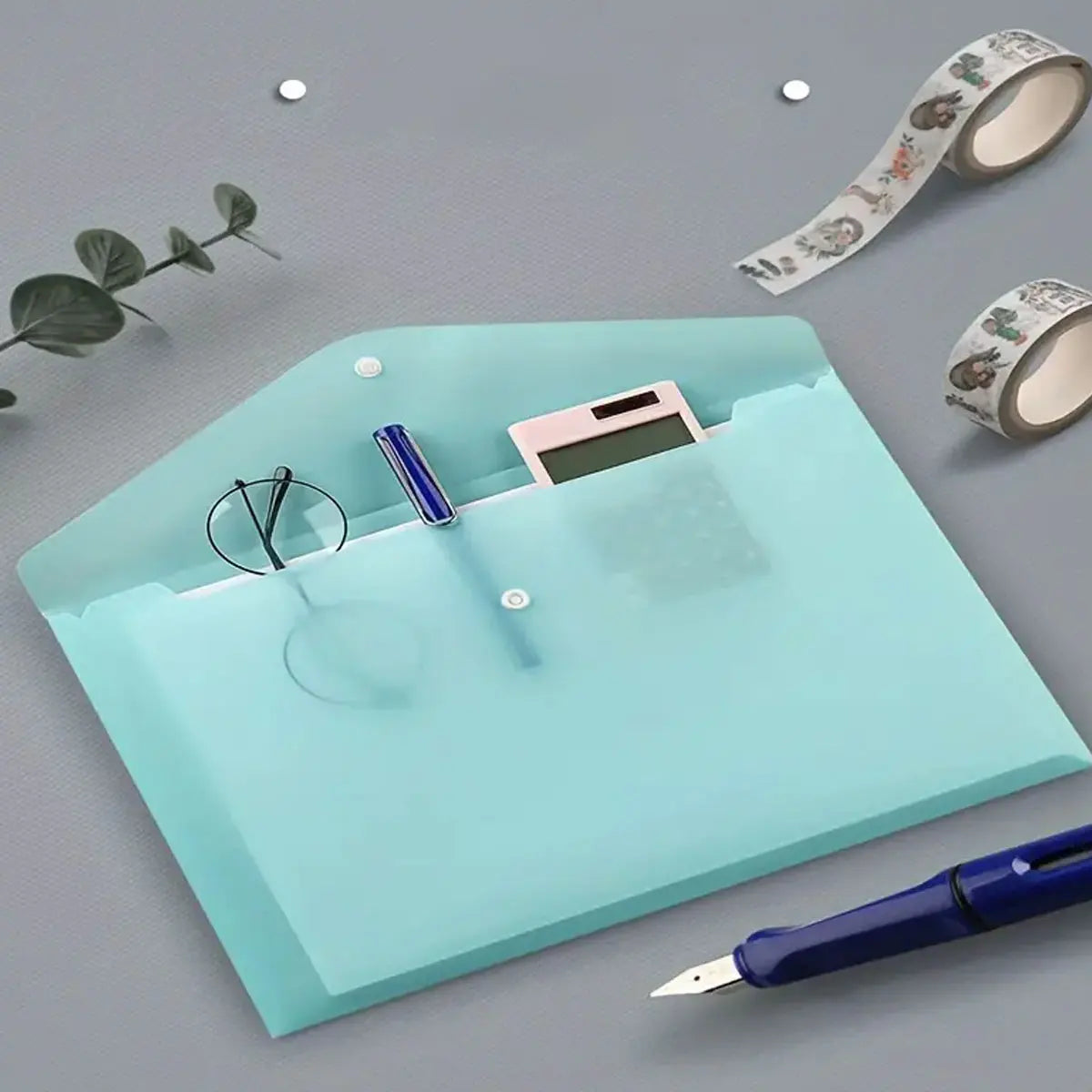 ClearGuard Reusable Plastic Envelope Set