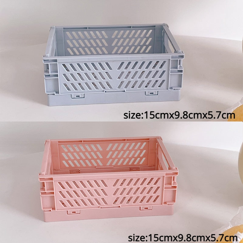 SkandiShop foldable storage crate