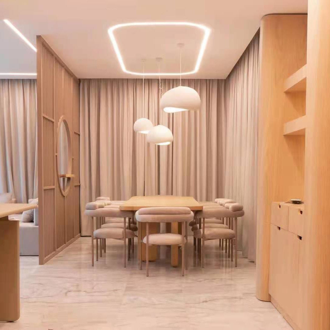 SkandiShop Modern Nordic Wabi-sabi Wind Led Ceiling Chandeliers