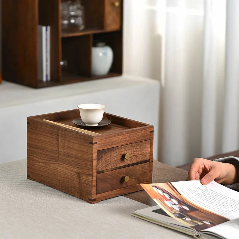Skandi BlackWalnut Drawer