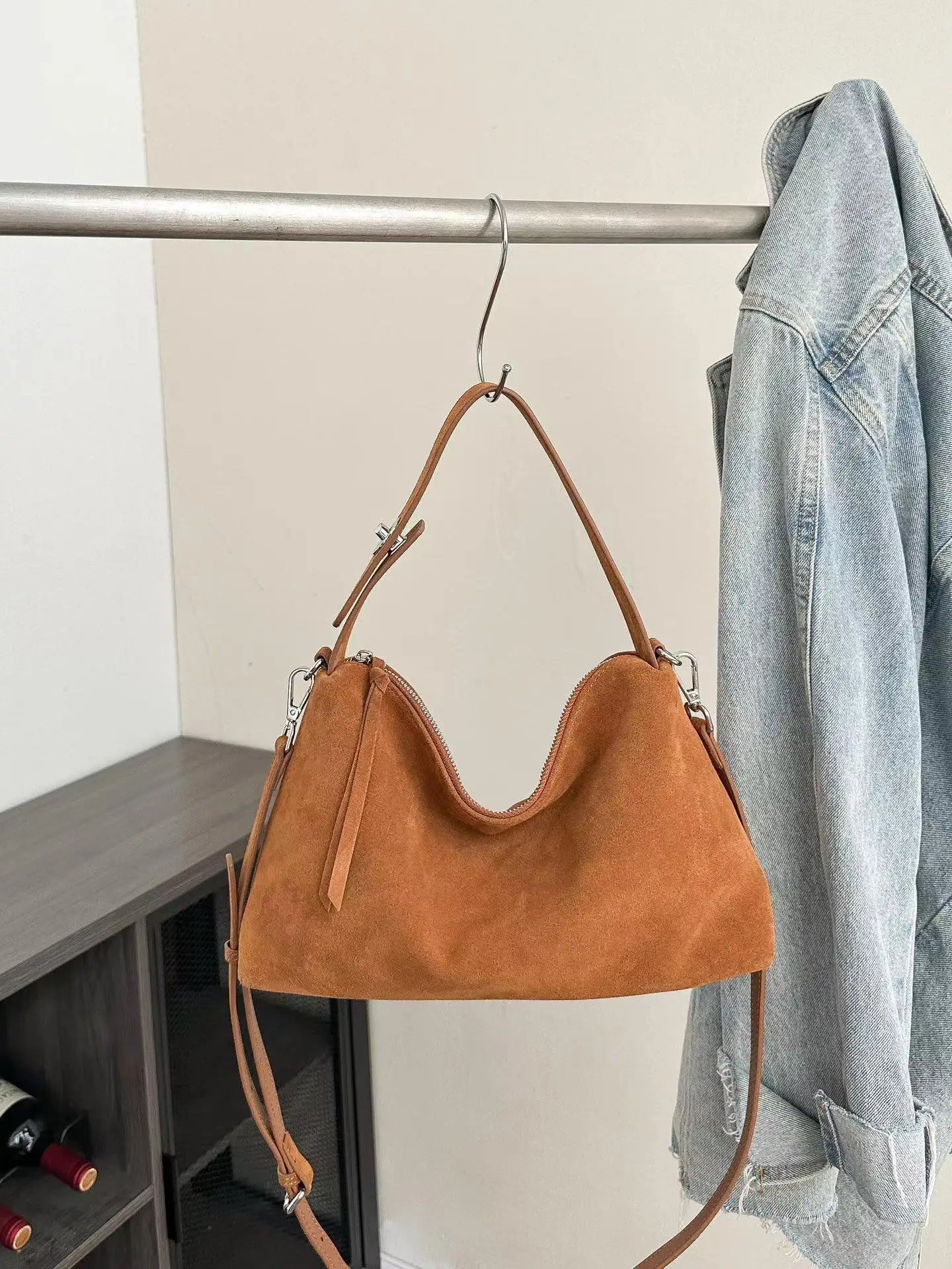 Autumn Winter Big Boston Tote Handbag