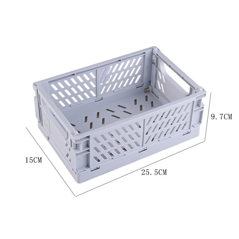 SkandiShop foldable storage crate