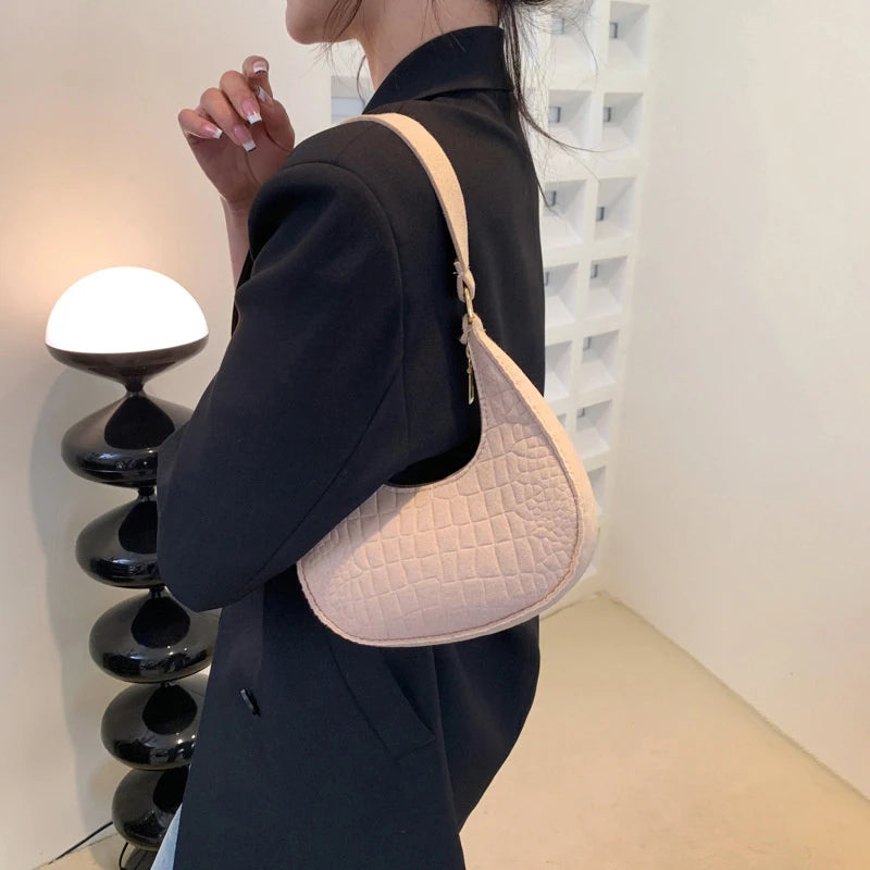 Autumn & Winter Fashion Top-Handle Shoulder Bag
