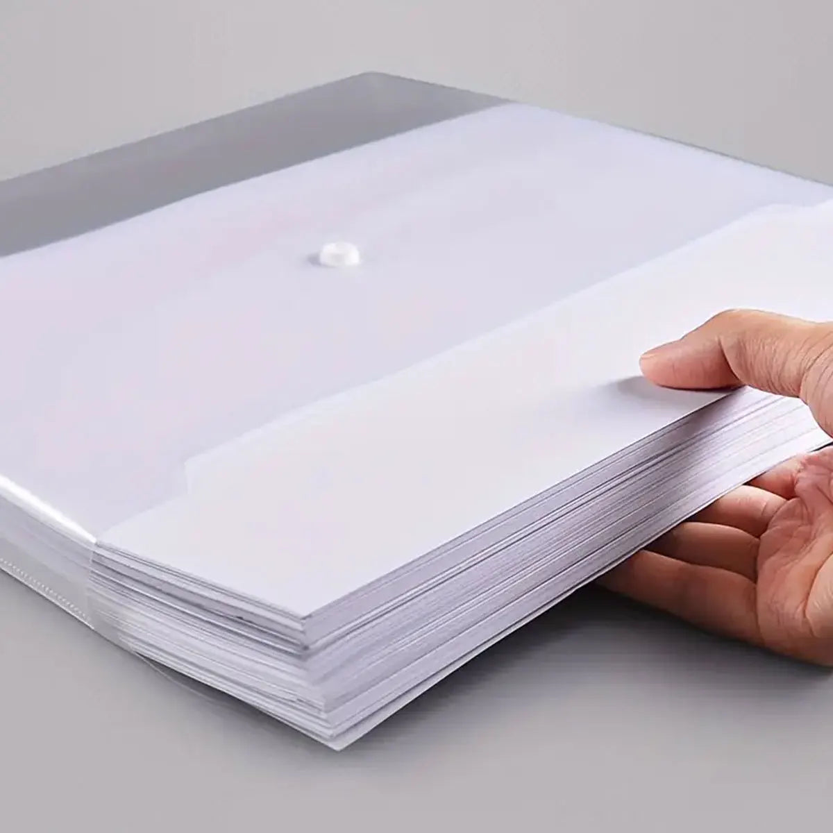 ClearGuard Reusable Plastic Envelope Set