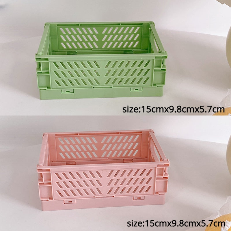 SkandiShop foldable storage crate