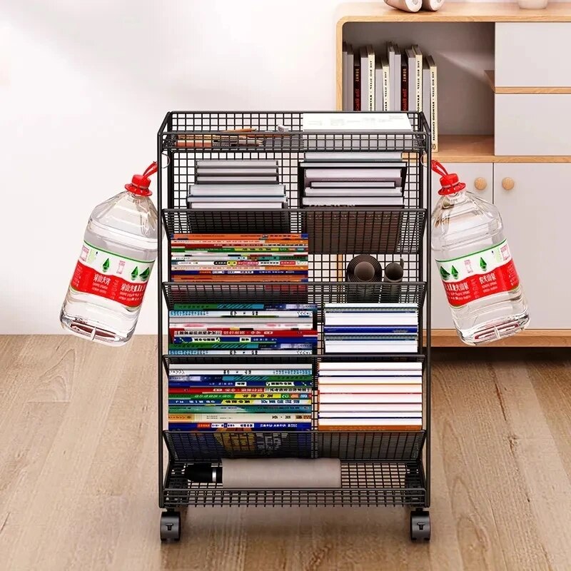 SkandiShop Simple Small Bookshelf