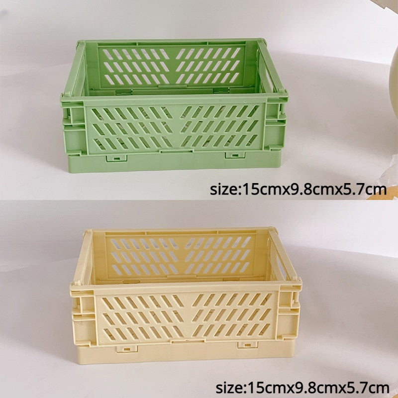 SkandiShop foldable storage crate