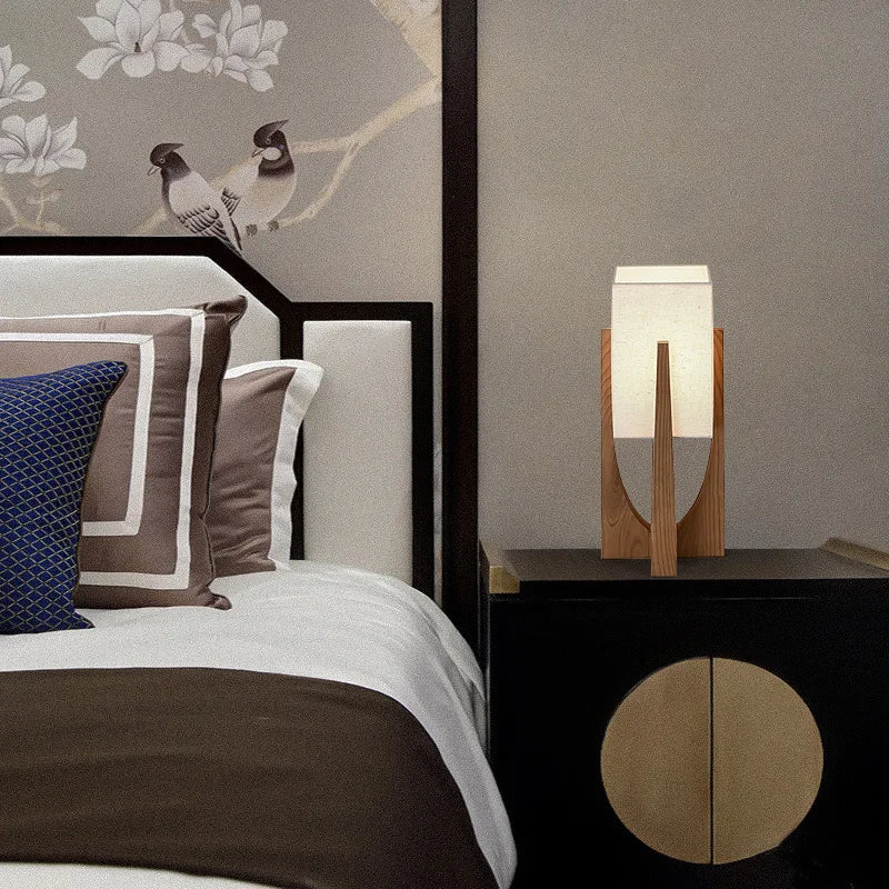 Fairbanks Nordic Wooden Floor Lamp