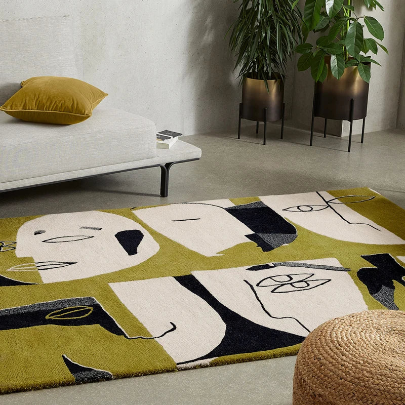 ArtZen Abstract Living Room Rug