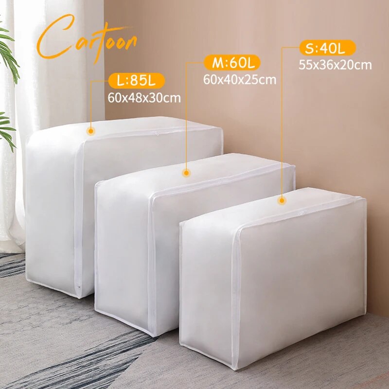 SkandiShop 3size Quilt Storage Bag Dust-proof