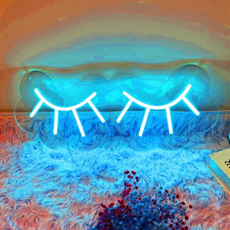 LashGlow Custom LED Neon Sign