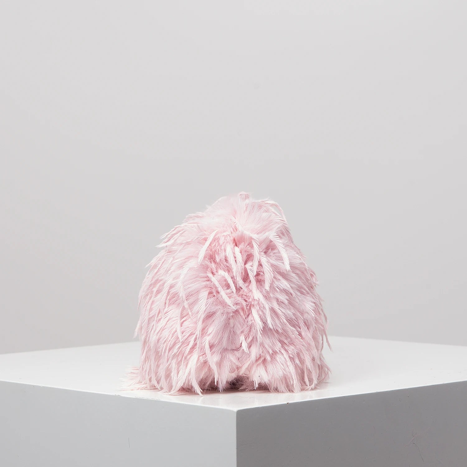 Y2K Candy-Colored Plush Clutch Bag