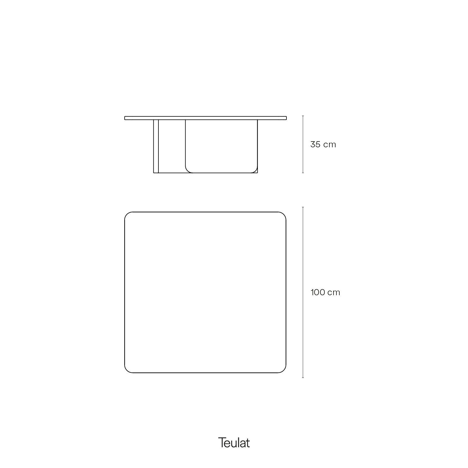 Coffee Table Arq Black