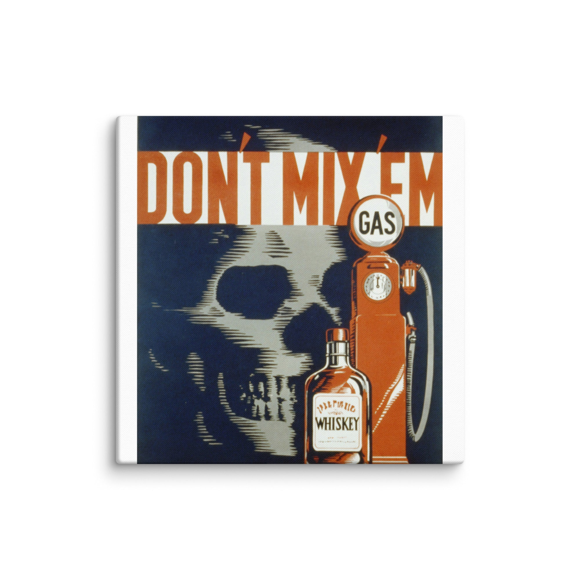Dont mix them - old propaganda poster